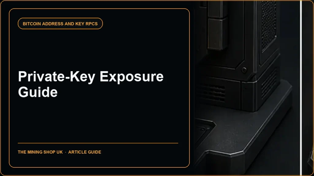 Bitcoin Core dumpprivkey RPC guide cover