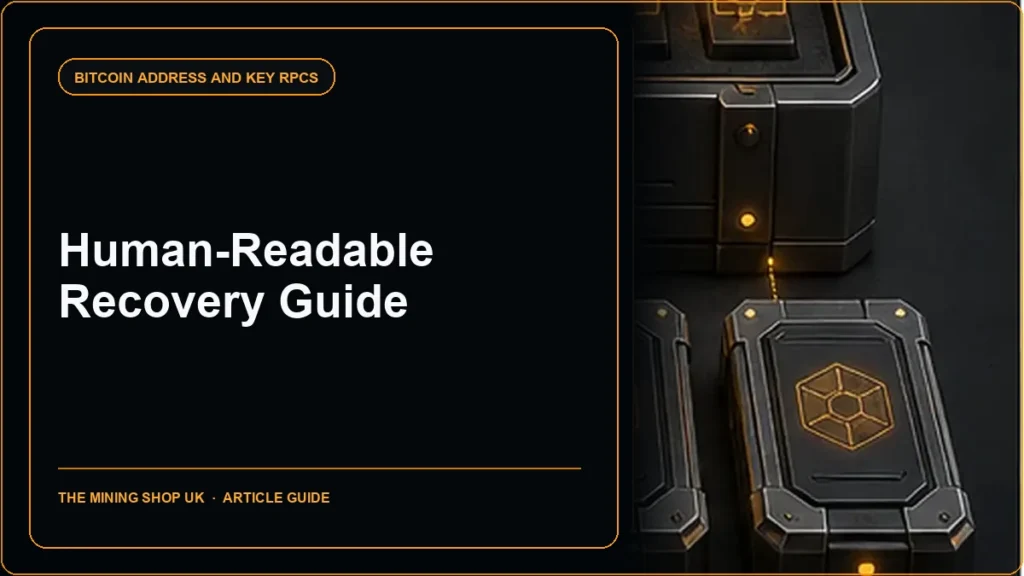 Bitcoin Core dumpwallet RPC guide cover