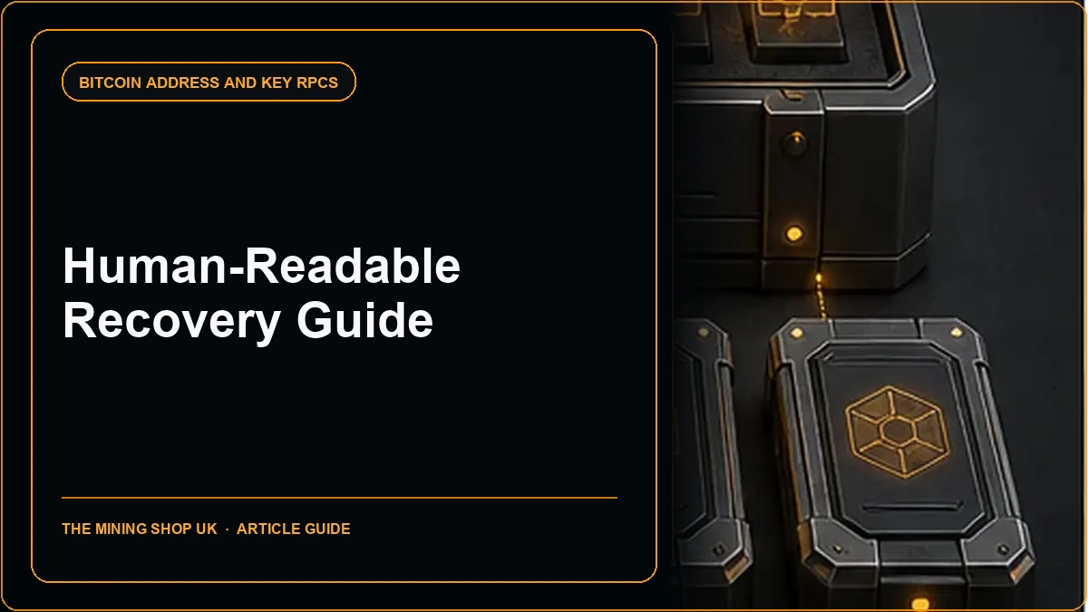 Bitcoin Core dumpwallet RPC: Human-Readable Recovery Guide