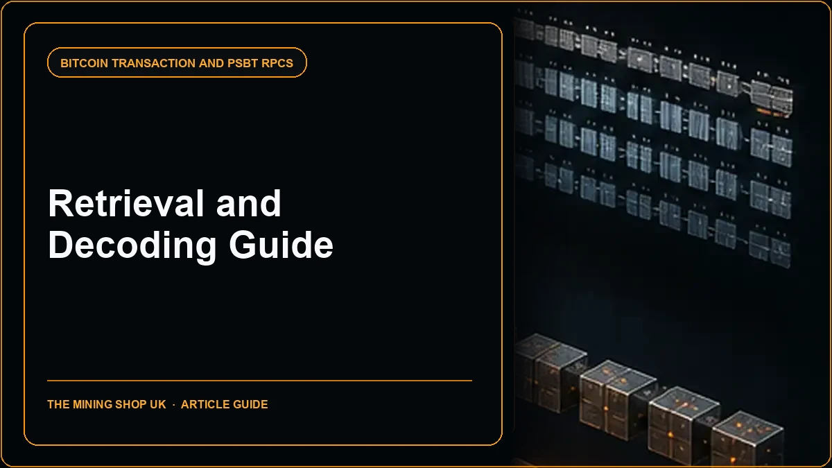 Bitcoin Core getrawtransaction RPC: Retrieval and Decoding Guide