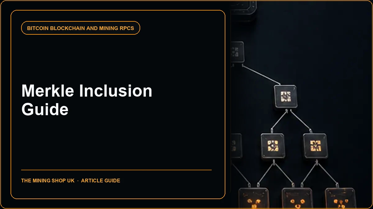Bitcoin Core gettxoutproof RPC: Merkle Inclusion Guide