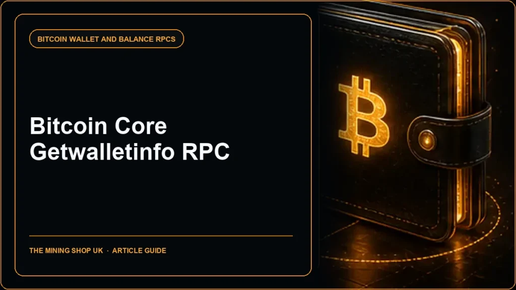 Bitcoin Core getwalletinfo RPC guide cover