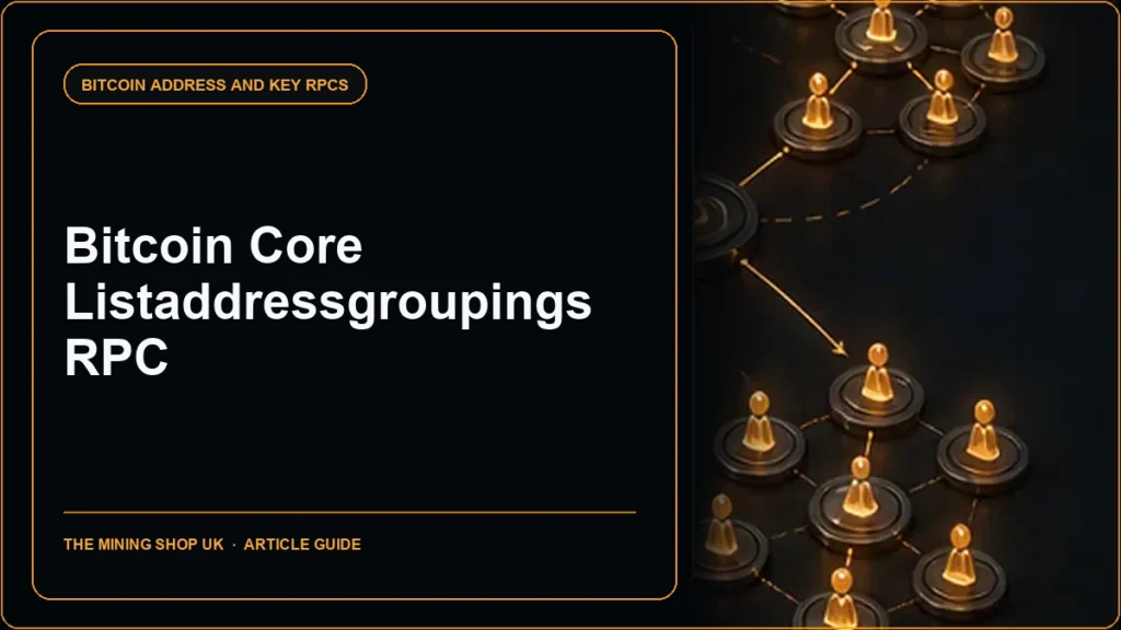 Bitcoin Core listaddressgroupings RPC guide cover