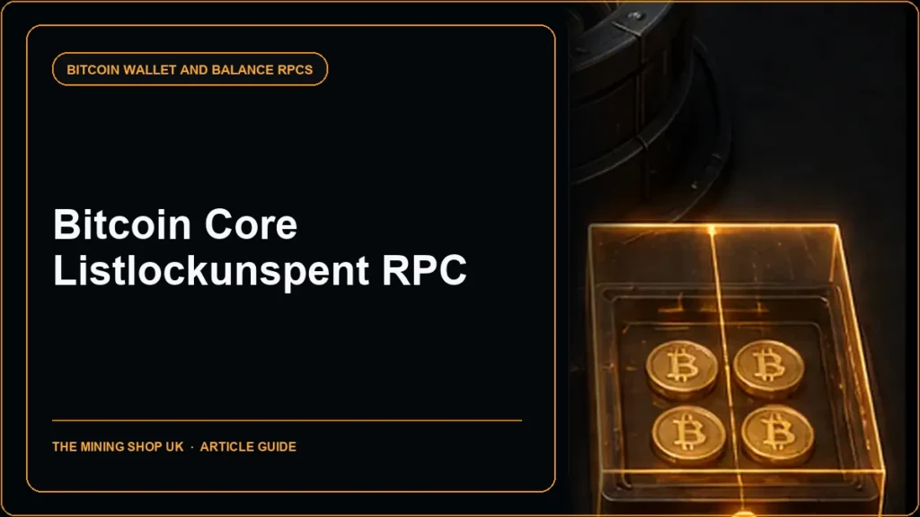Bitcoin Core listlockunspent RPC guide cover