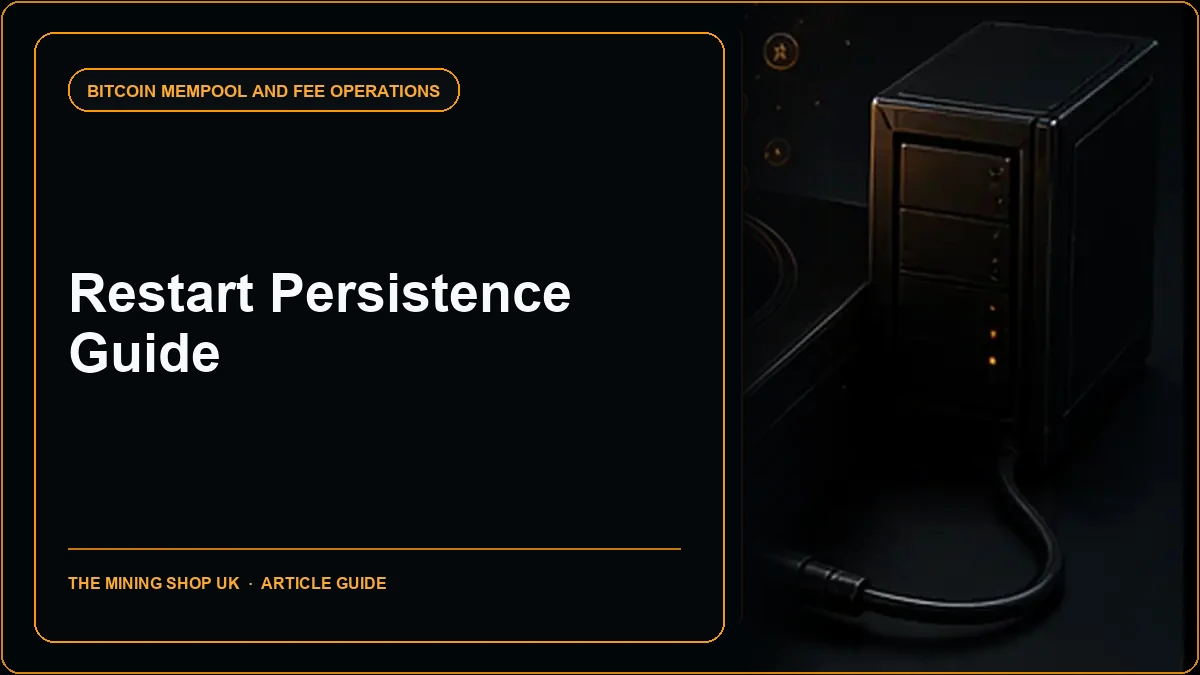 Bitcoin Core savemempool RPC: Restart Persistence Guide