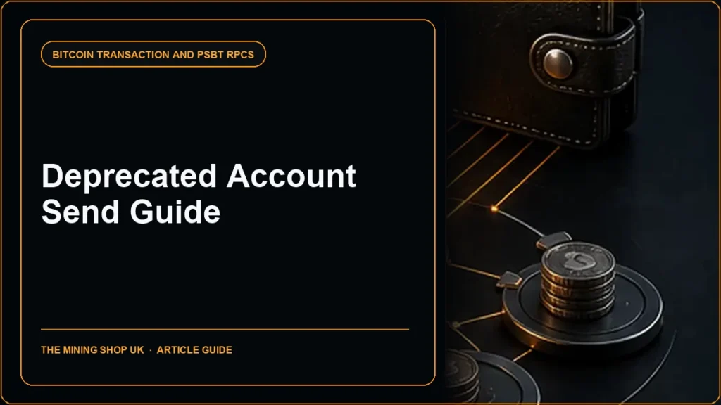 Bitcoin Core sendfrom RPC guide cover