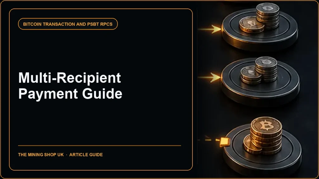 Bitcoin Core sendmany RPC guide cover