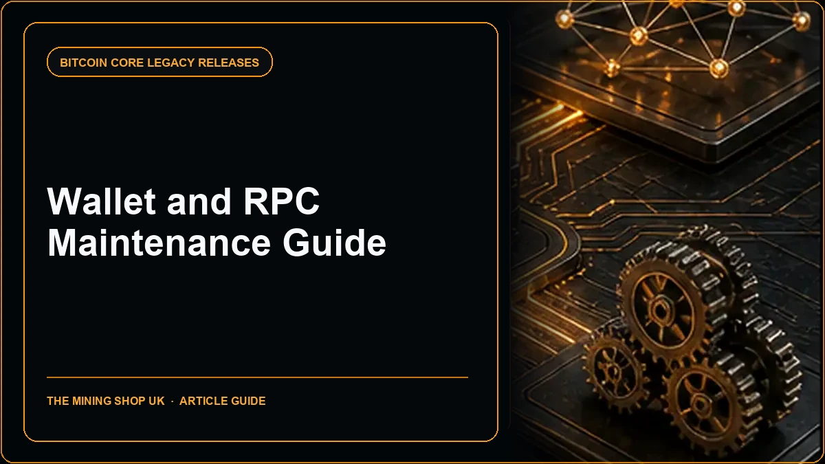 Bitcoin Core 0.16.2 Release: Wallet and RPC Maintenance Guide