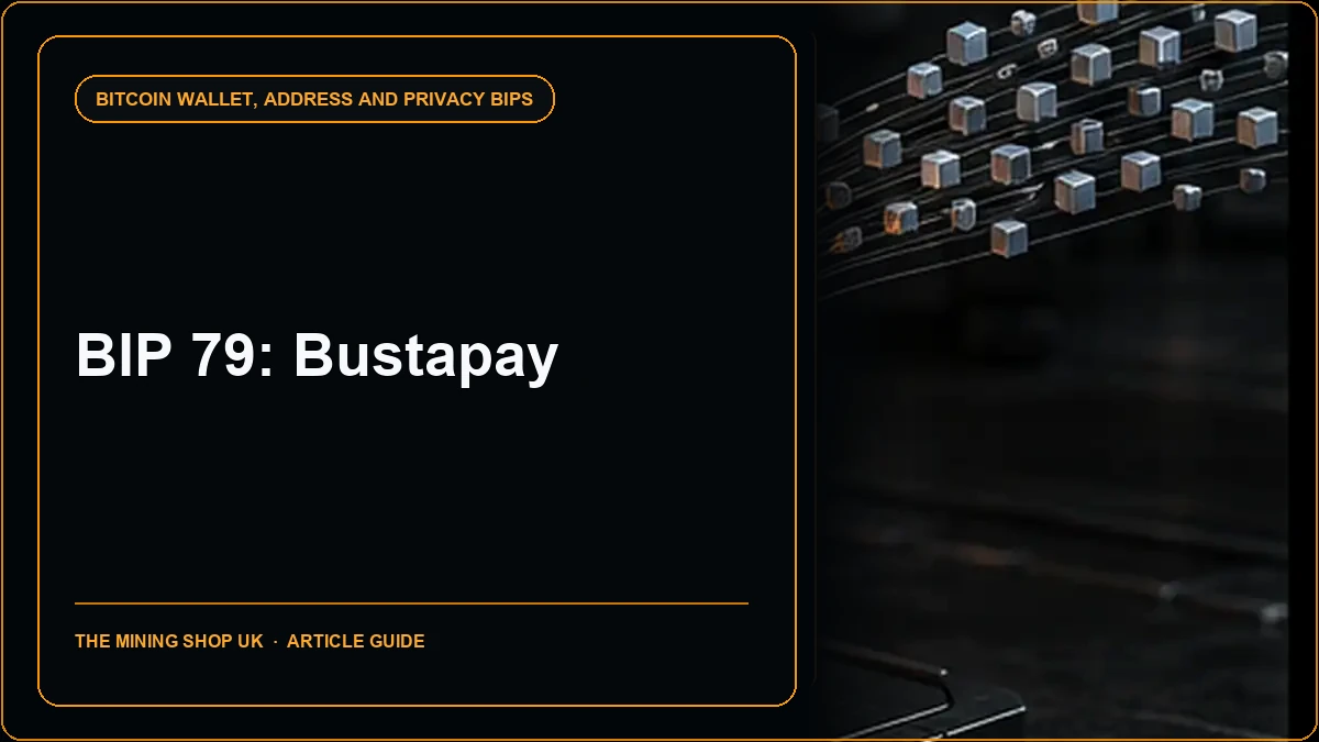 BIP 79 Bustapay: Sender-Merchant Coinjoin Explained