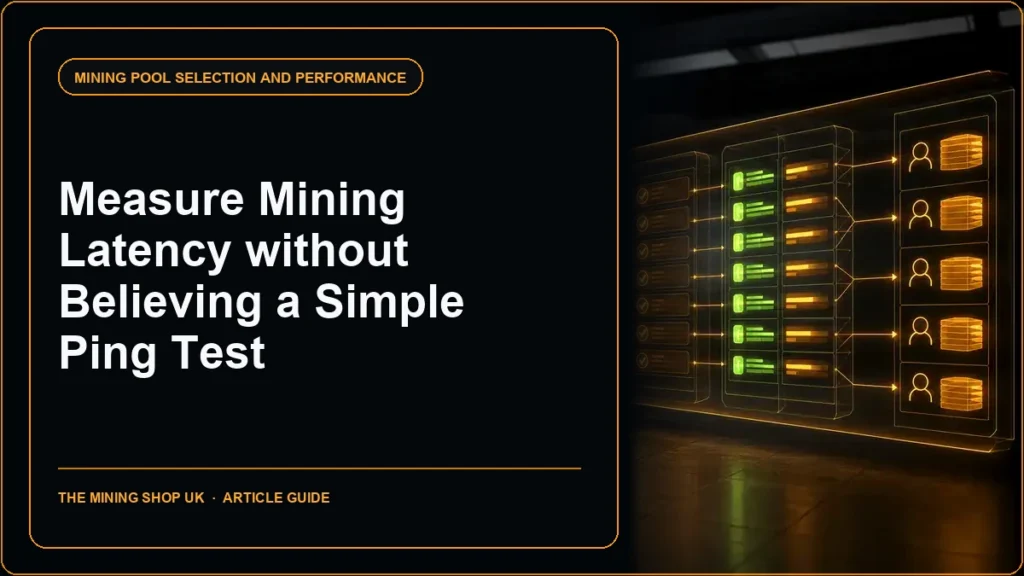 How to Measure Mining Latency Without Believing a Simple Ping Test article guide cover