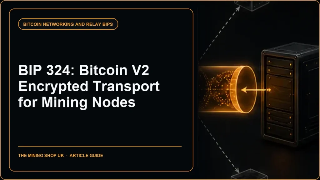BIP 324 encrypted transport guide cover