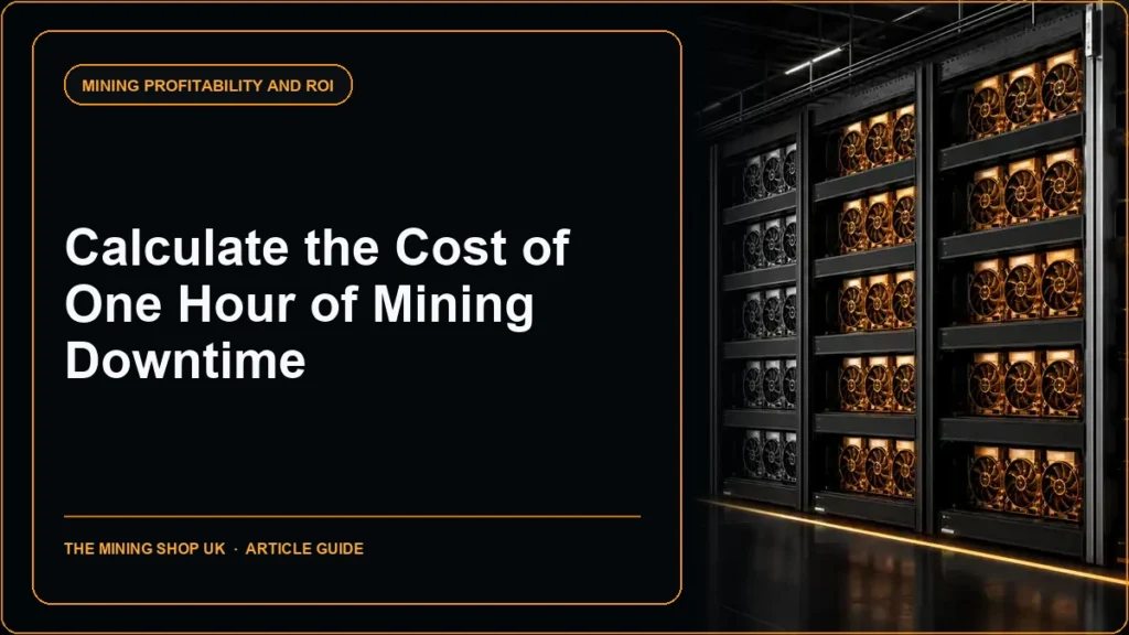 How to Calculate the Cost of One Hour of Mining Downtime article guide cover