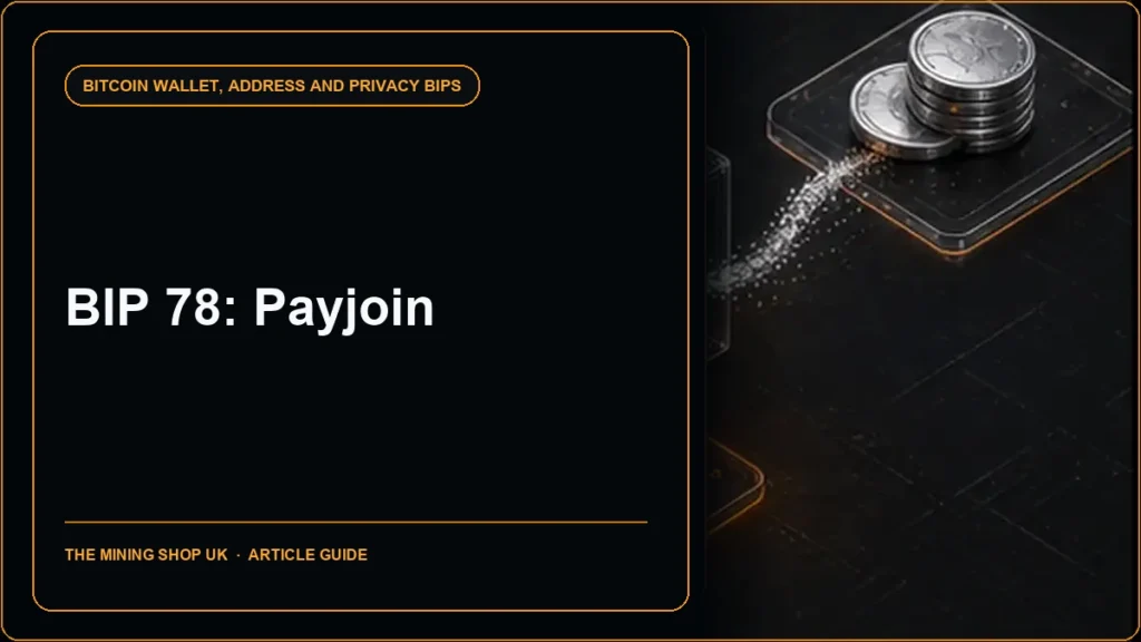 BIP 78 Payjoin guide cover