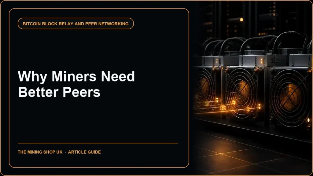 Bitcoin Block-Relay-Only Connections: Why Miners Need Better Peers article guide cover
