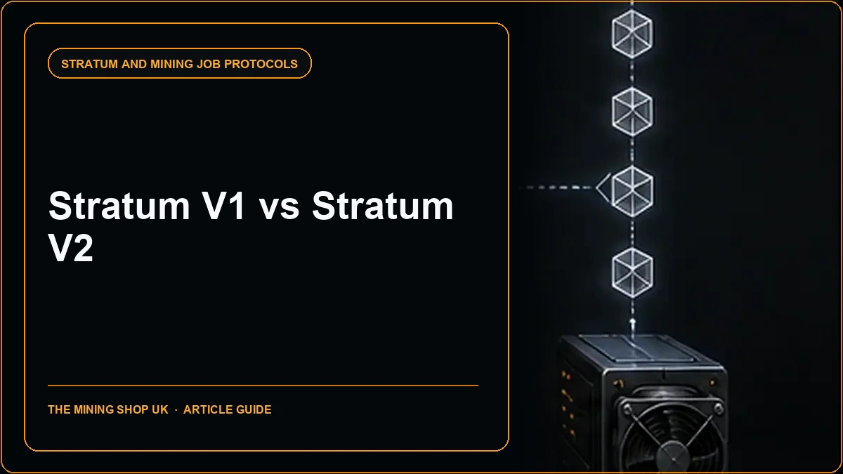 Stratum V1 vs Stratum V2 for ASIC Miners