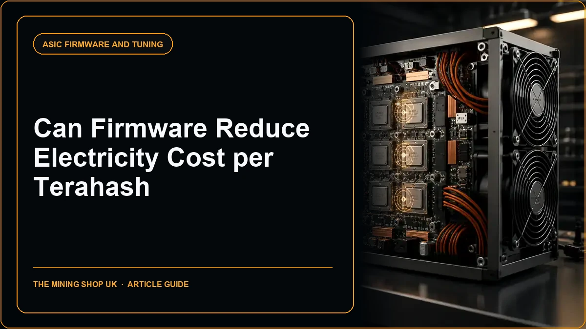 ASIC Autotuning: Can Firmware Reduce Electricity Cost per Terahash?