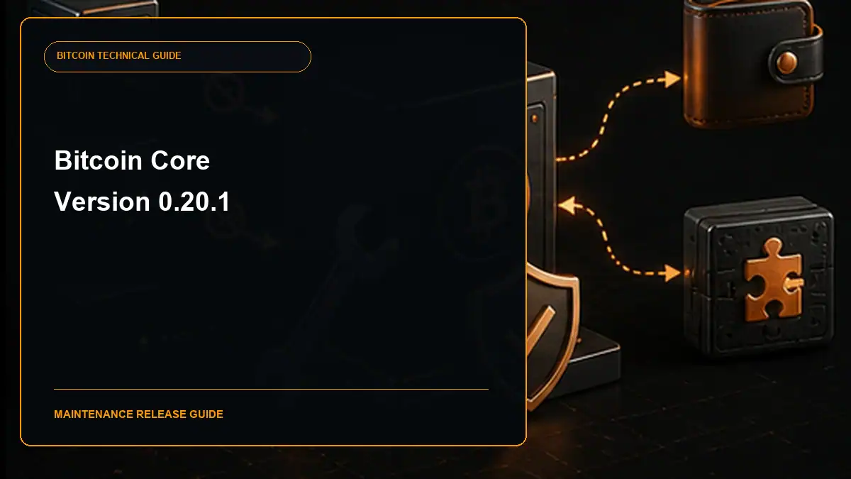 Bitcoin Core 0.20.1 release guide cover