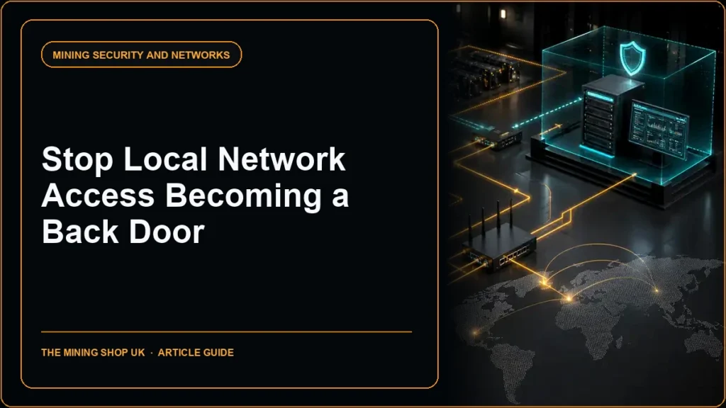 ASIC Miner API Security: Stop Local Network Access Becoming a Back Door article guide cover