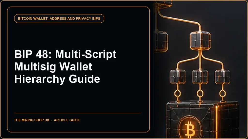 BIP 48 Multi-Script Hierarchy for Multi-Sig Wallets guide cover