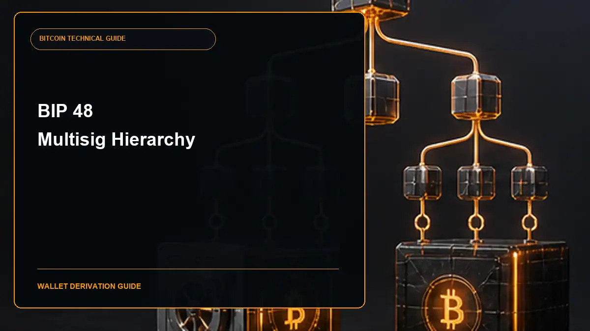 BIP 48 Multi-Script Hierarchy for Multi-Sig Wallets guide cover