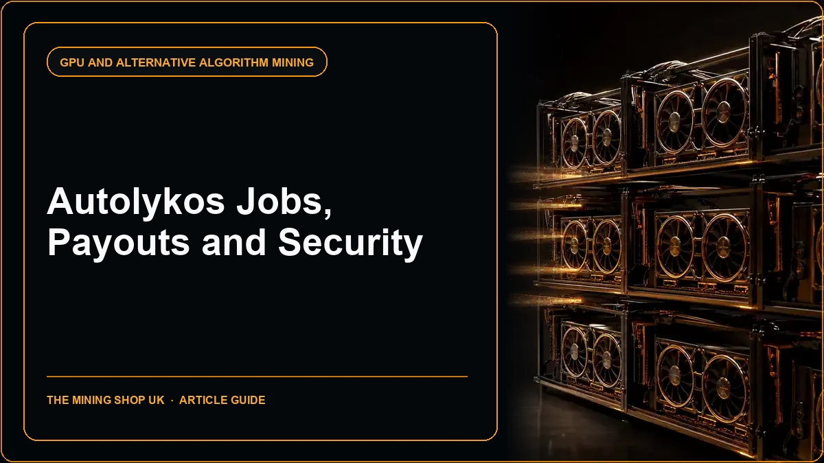 Running an Ergo Pool Node: Autolykos Jobs, Payouts and Security