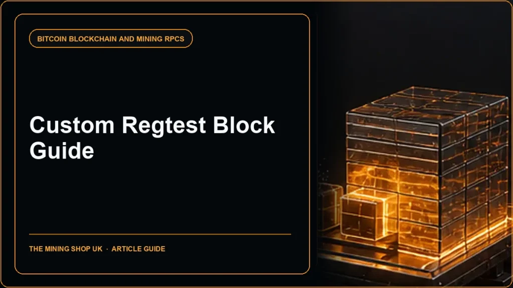 Bitcoin Core generateblock RPC guide cover