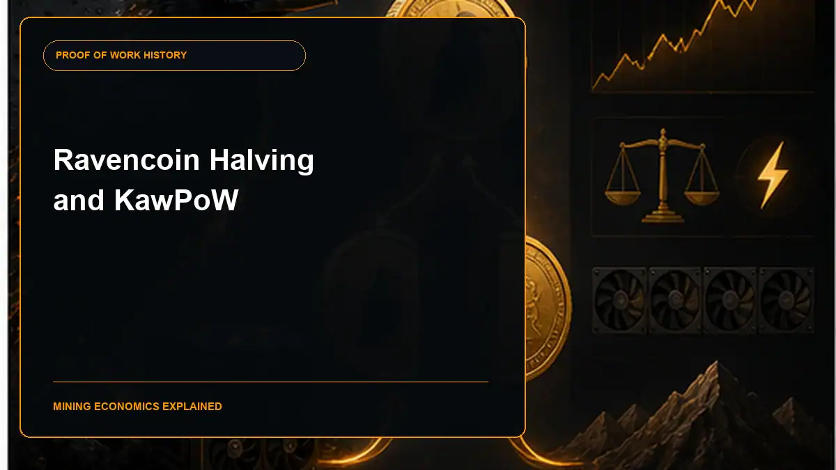 Ravencoin halving mining guide cover