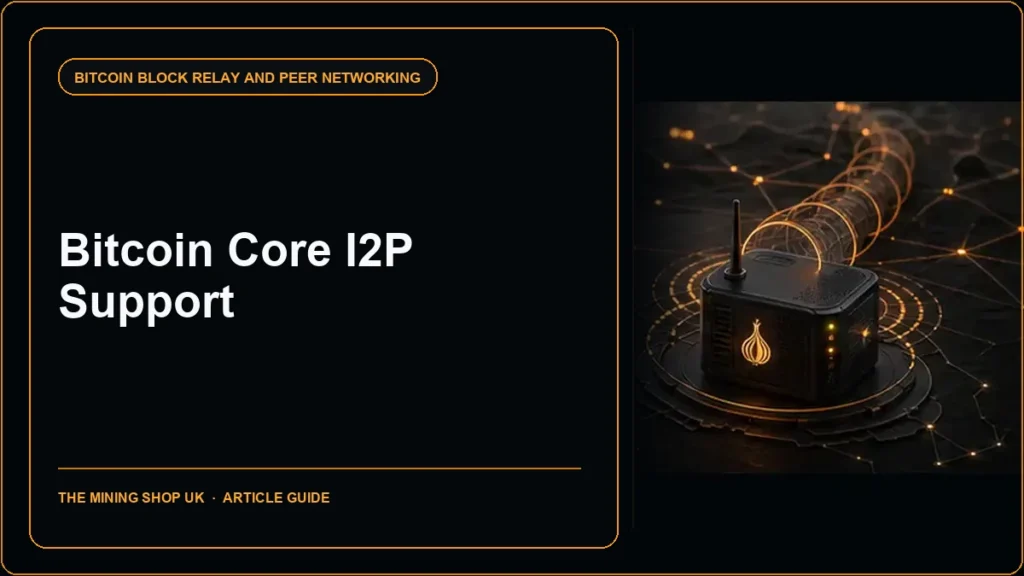 Bitcoin Core I2P support guide cover