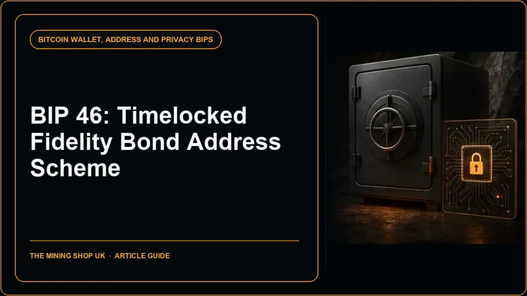 BIP 46 fidelity bond addresses guide cover