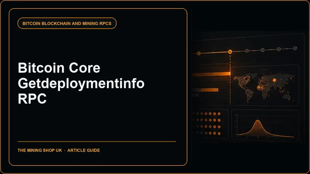 Bitcoin Core getdeploymentinfo RPC guide cover