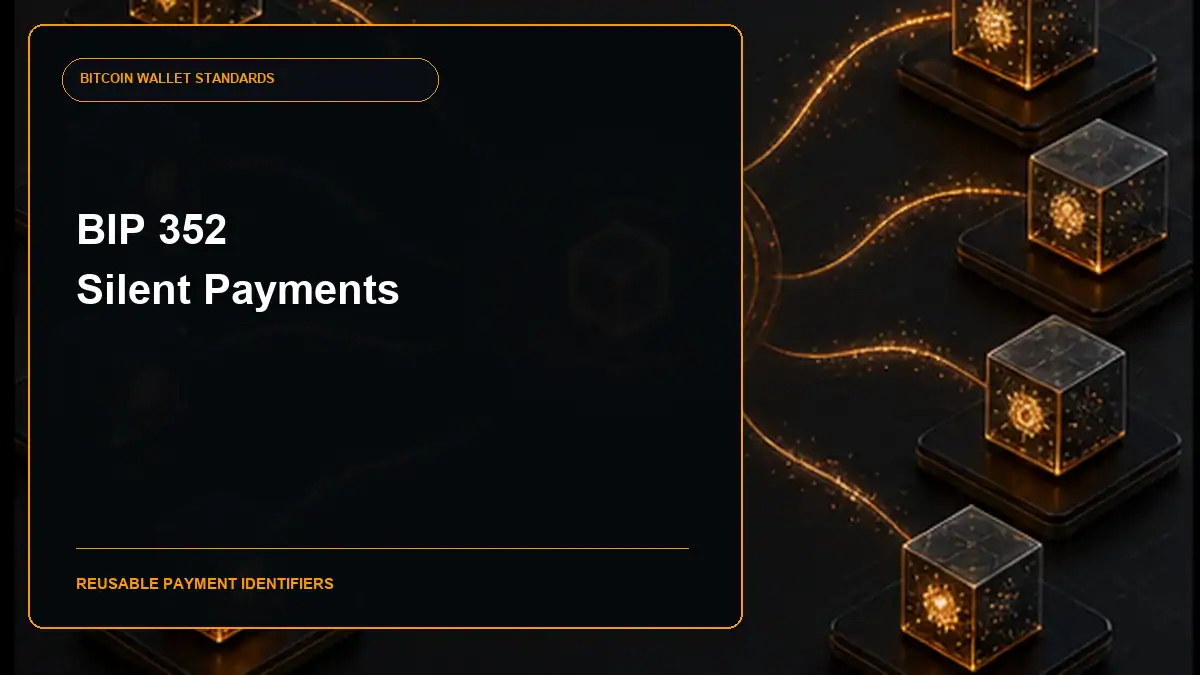 BIP 352 silent payments guide cover