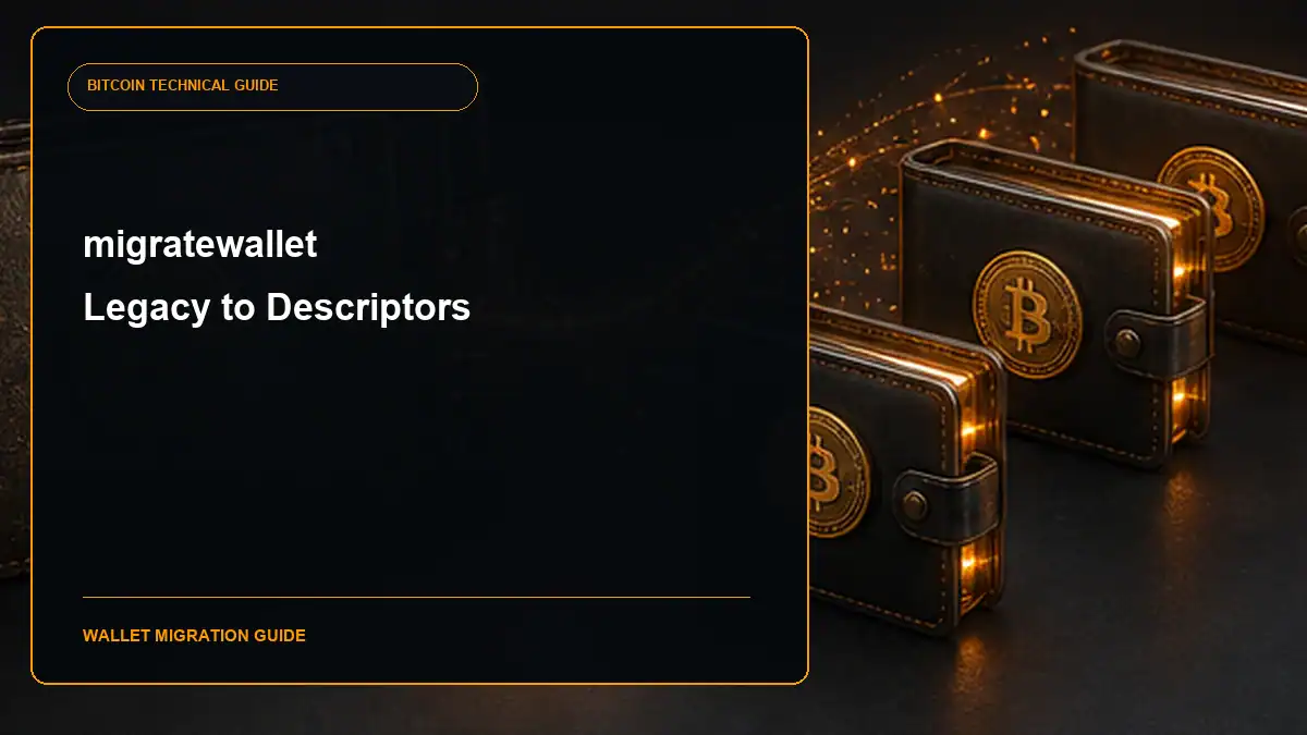 Bitcoin Core migratewallet guide cover