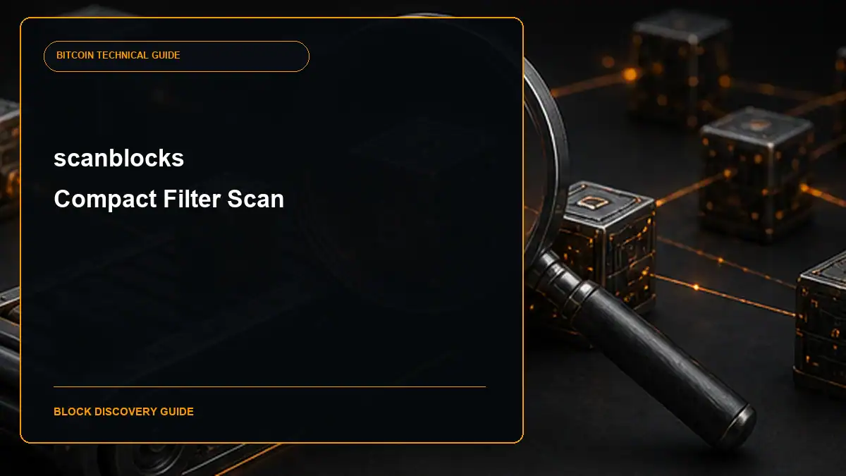 Bitcoin Core scanblocks RPC guide cover