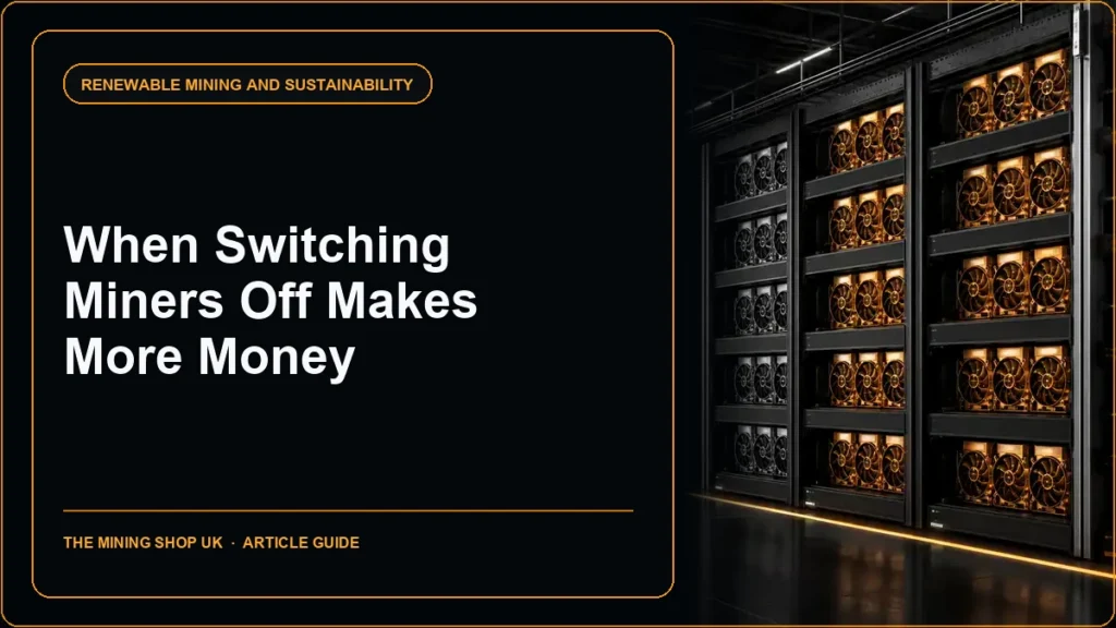 Bitcoin Mining Curtailment: When Switching Miners Off Makes More Money article guide cover