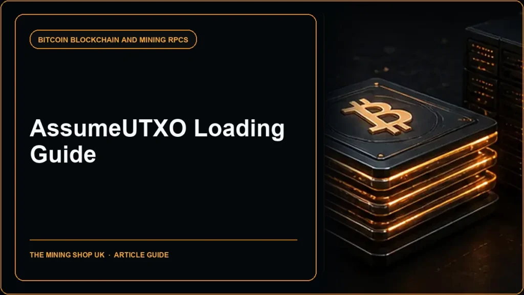 Bitcoin Core loadtxoutset RPC guide cover