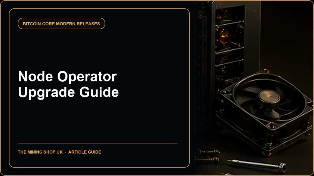 Bitcoin Core 26.1 release guide cover