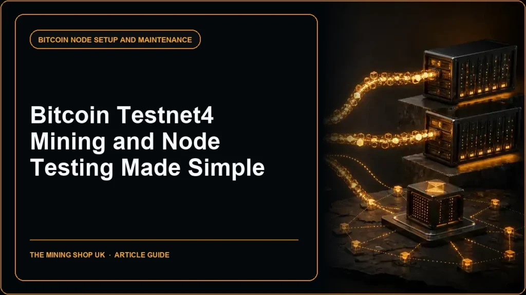Bitcoin Testnet4 Mining and Node Testing Explained article guide cover