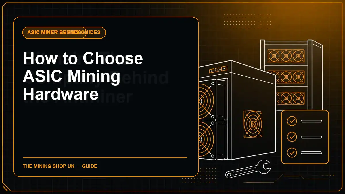 How to Choose ASIC Mining Hardware illustrated guide cover