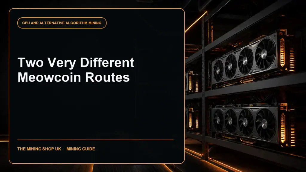 Meowcoin mining guide cover