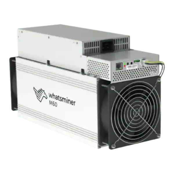 MicroBT Whatsminer M60 156Th SHA-256 Bitcoin Miner — main product view