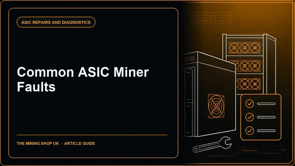 common ASIC miner faults guide cover
