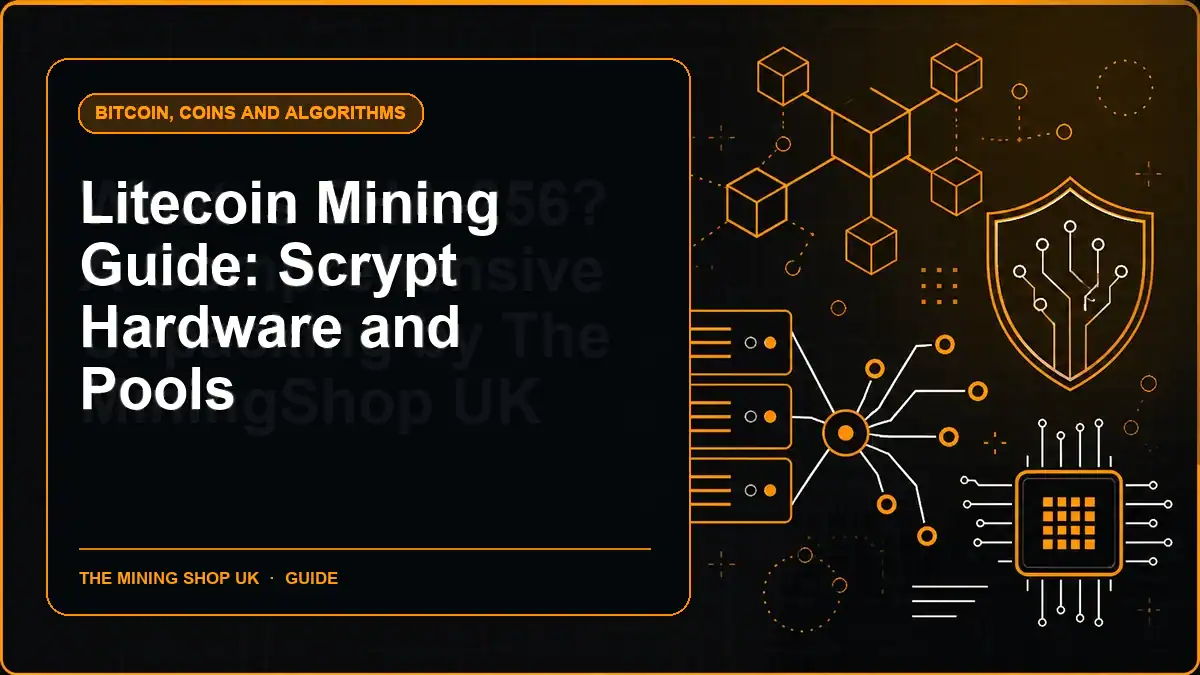 Litecoin Mining Guide: Scrypt Hardware and Pools illustrated guide cover
