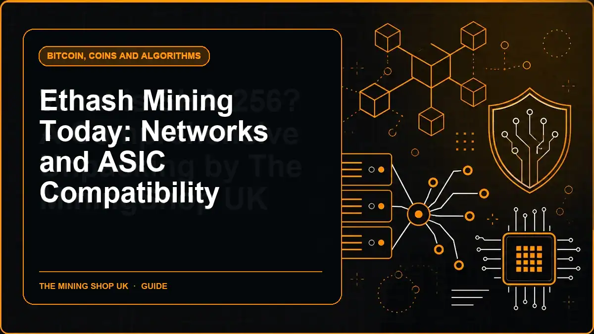Ethash Mining Today: Networks and ASIC Compatibility illustrated guide cover