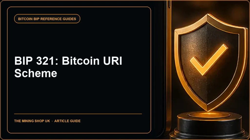 BIP 321 URI Scheme guide cover