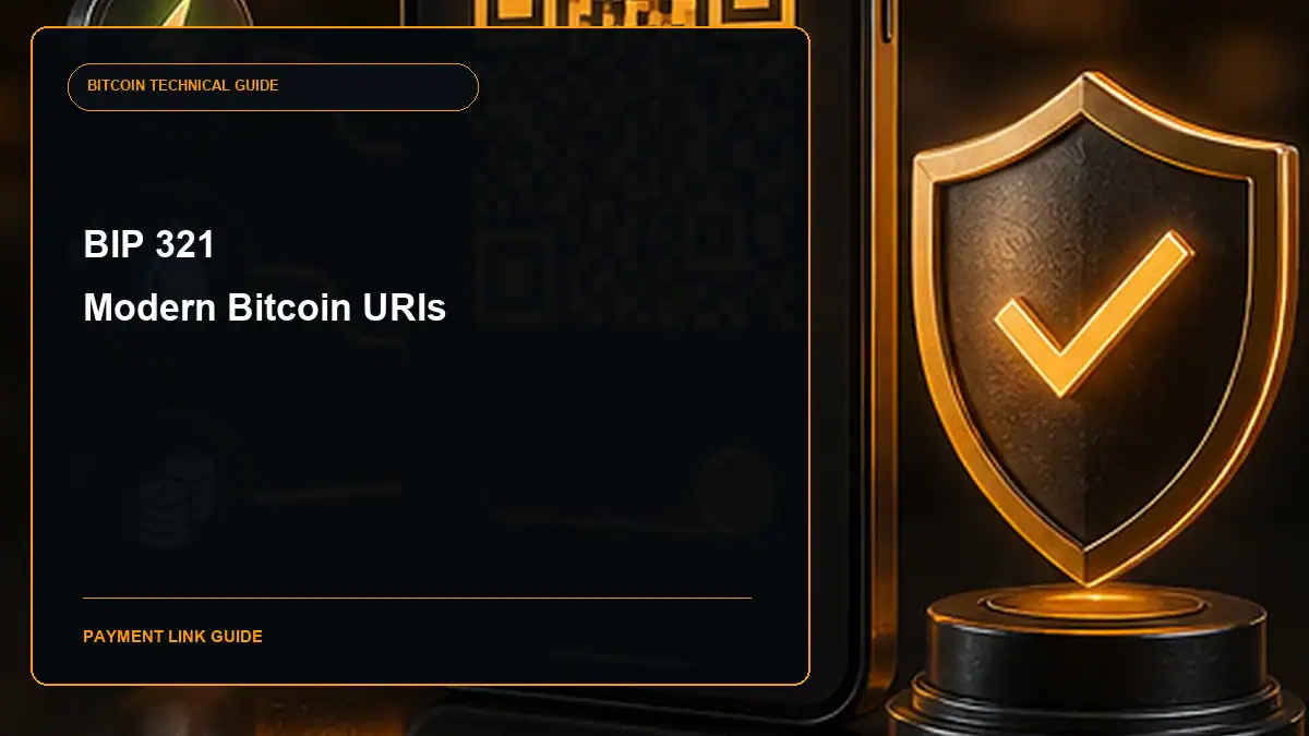 BIP 321 URI Scheme guide cover