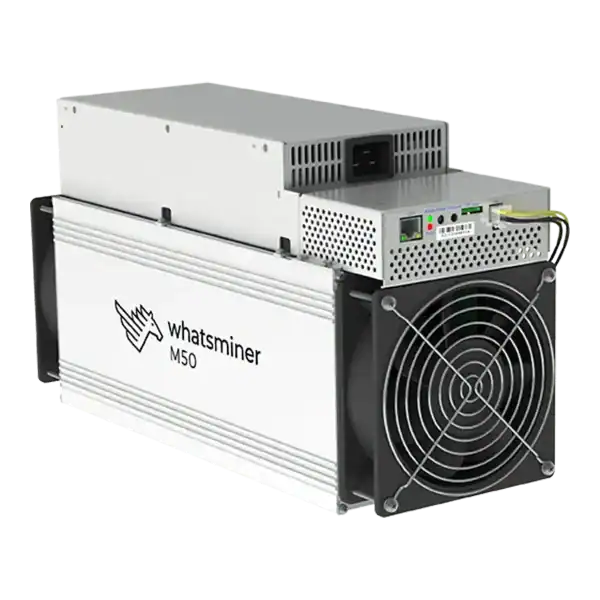 MicroBT Whatsminer M50S+ 144Th SHA-256 Bitcoin Miner