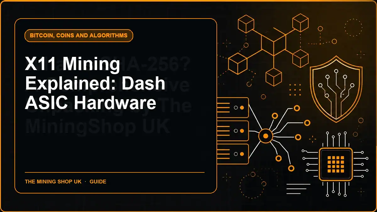 X11 Mining Explained: Dash ASIC Hardware illustrated guide cover