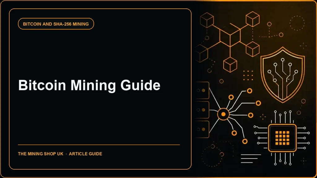 Bitcoin mining guide cover