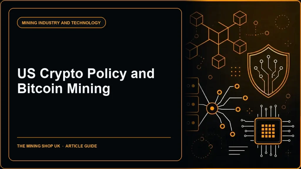 US crypto policy and Bitcoin mining guide cover