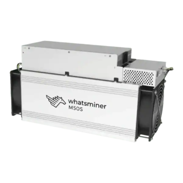 MicroBT Whatsminer M50S 122Th SHA-256 Bitcoin Miner — main product view